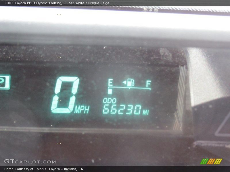 Super White / Bisque Beige 2007 Toyota Prius Hybrid Touring