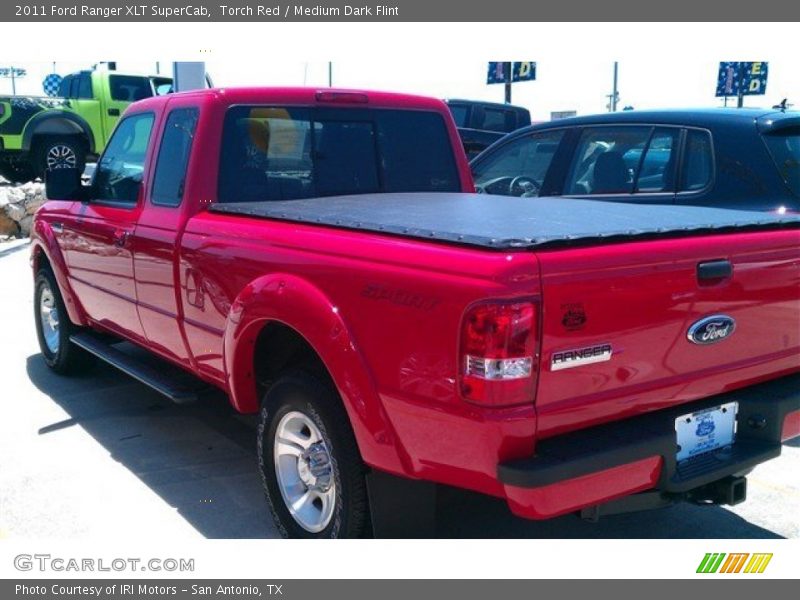 Torch Red / Medium Dark Flint 2011 Ford Ranger XLT SuperCab