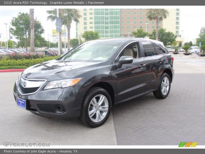 Graphite Luster Metallic / Parchment 2015 Acura RDX Technology