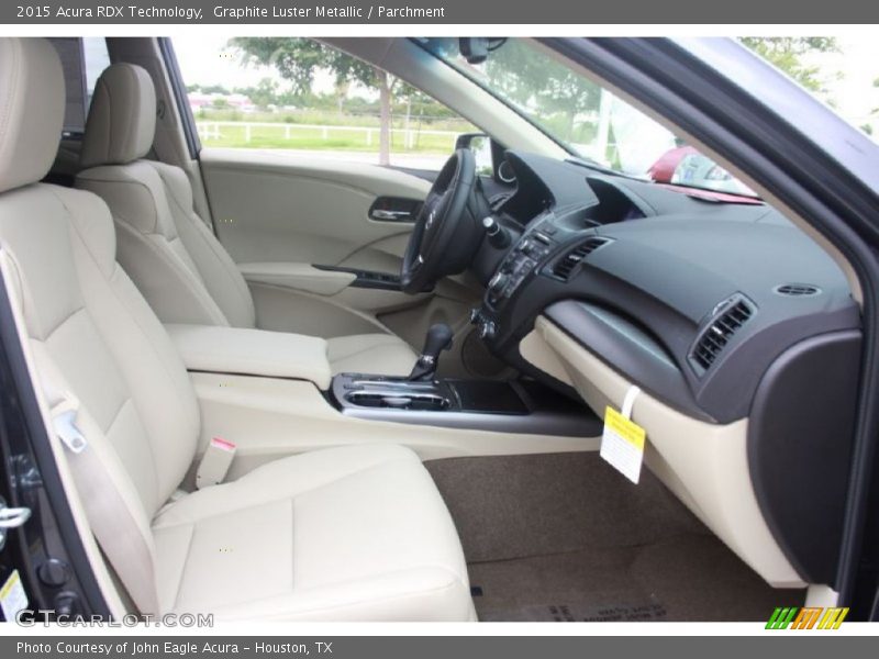 Graphite Luster Metallic / Parchment 2015 Acura RDX Technology