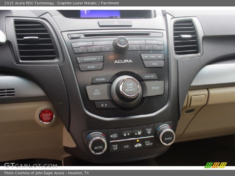Graphite Luster Metallic / Parchment 2015 Acura RDX Technology
