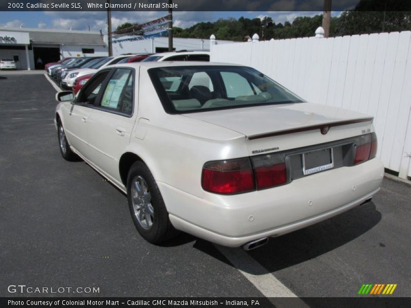 White Diamond / Neutral Shale 2002 Cadillac Seville SLS