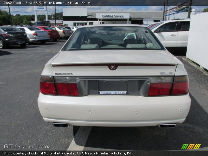 White Diamond / Neutral Shale 2002 Cadillac Seville SLS