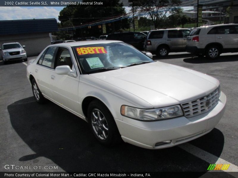 White Diamond / Neutral Shale 2002 Cadillac Seville SLS