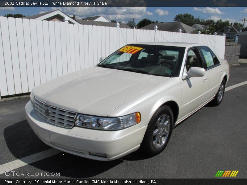 White Diamond / Neutral Shale 2002 Cadillac Seville SLS