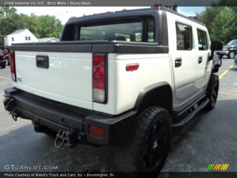 Birch White / Ebony Black 2008 Hummer H2 SUT