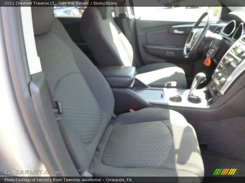 Gold Mist Metallic / Ebony/Ebony 2011 Chevrolet Traverse LT