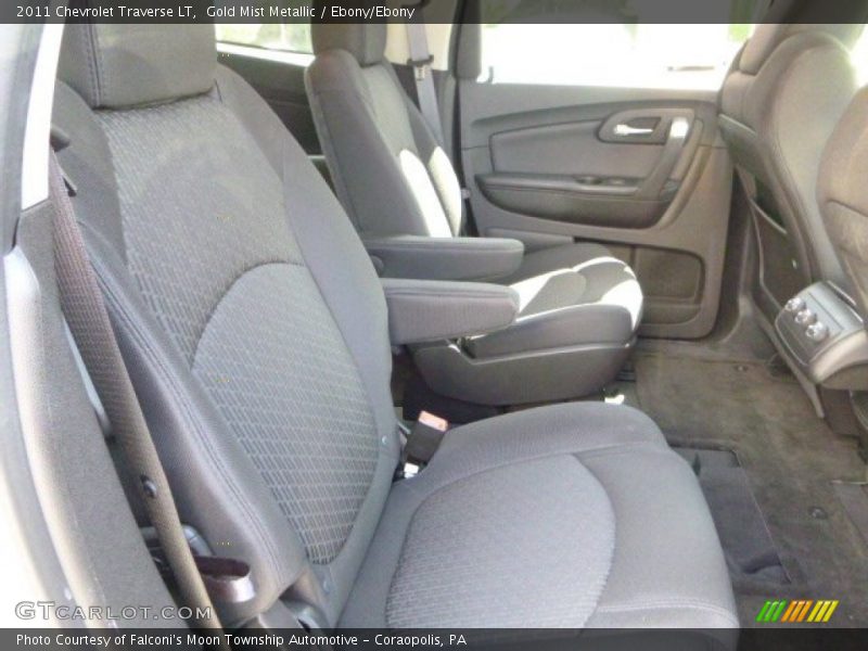 Gold Mist Metallic / Ebony/Ebony 2011 Chevrolet Traverse LT