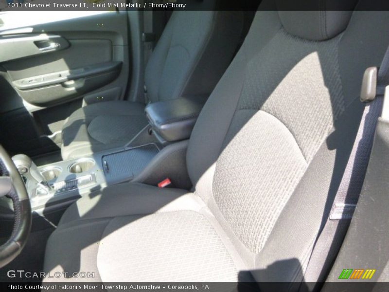 Gold Mist Metallic / Ebony/Ebony 2011 Chevrolet Traverse LT