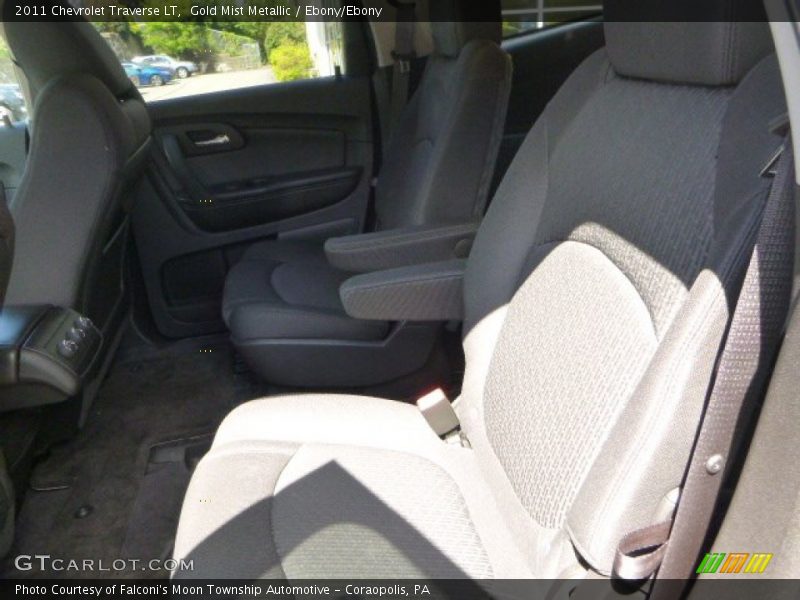Gold Mist Metallic / Ebony/Ebony 2011 Chevrolet Traverse LT