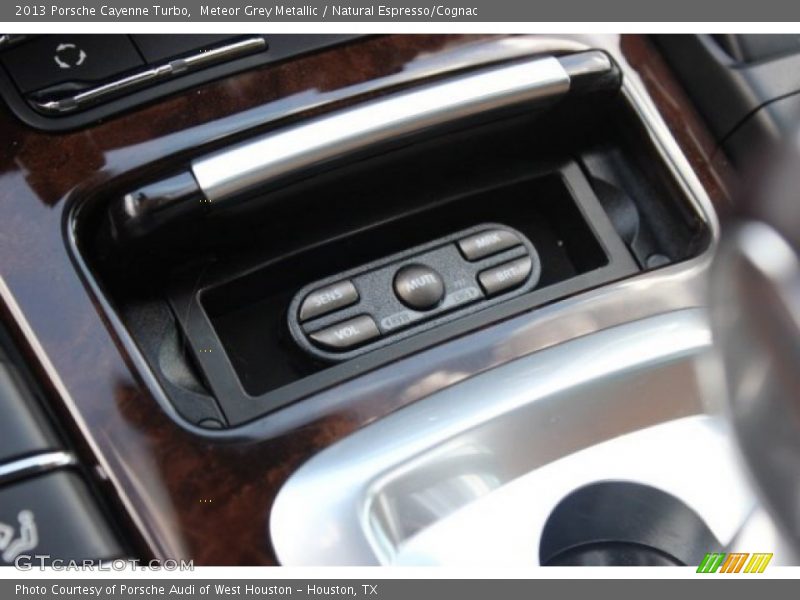Meteor Grey Metallic / Natural Espresso/Cognac 2013 Porsche Cayenne Turbo