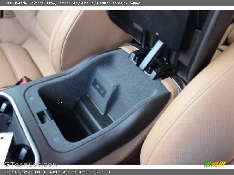 Meteor Grey Metallic / Natural Espresso/Cognac 2013 Porsche Cayenne Turbo