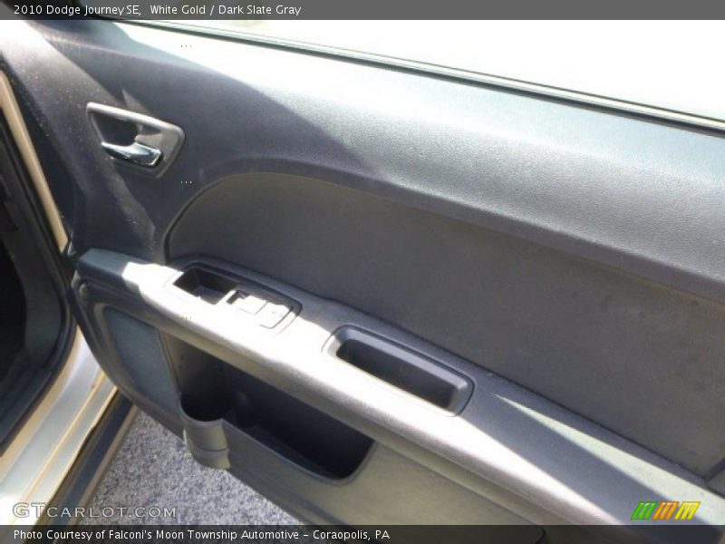 White Gold / Dark Slate Gray 2010 Dodge Journey SE
