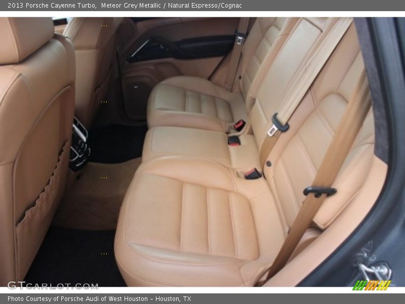 Rear Seat of 2013 Cayenne Turbo