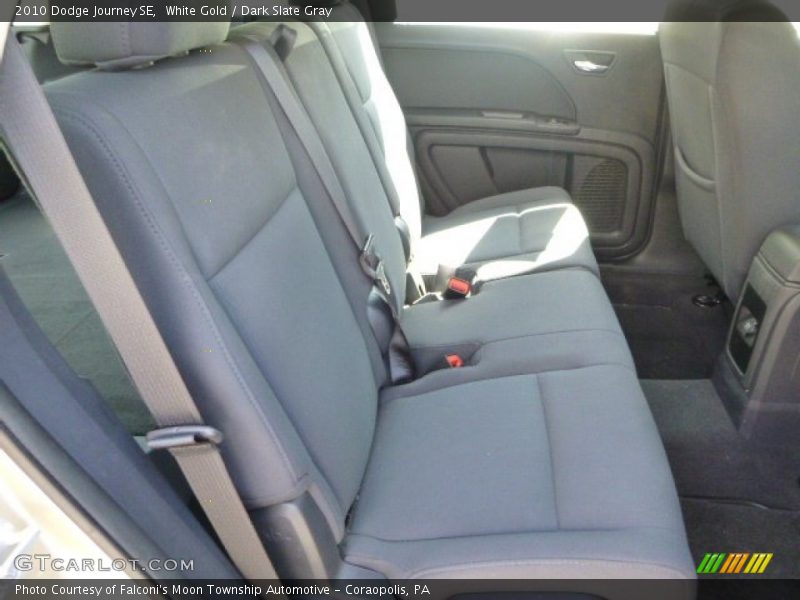 White Gold / Dark Slate Gray 2010 Dodge Journey SE