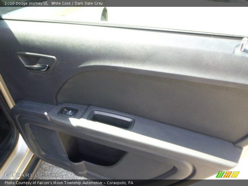 White Gold / Dark Slate Gray 2010 Dodge Journey SE