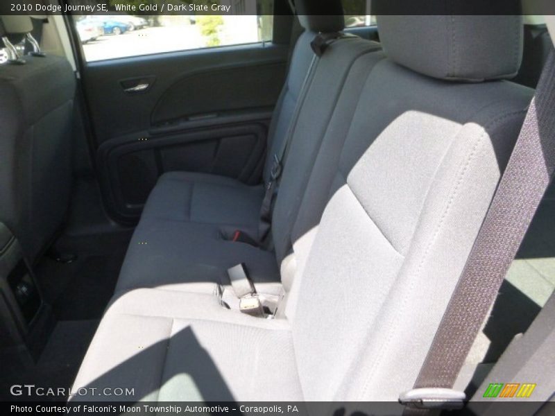 White Gold / Dark Slate Gray 2010 Dodge Journey SE