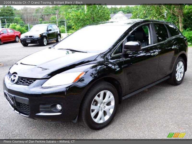 Brilliant Black / Black 2008 Mazda CX-7 Grand Touring