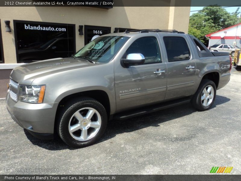 Graystone Metallic / Ebony 2012 Chevrolet Avalanche LS 4x4