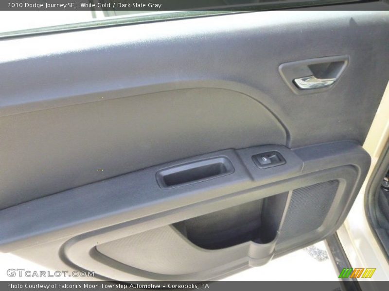 White Gold / Dark Slate Gray 2010 Dodge Journey SE