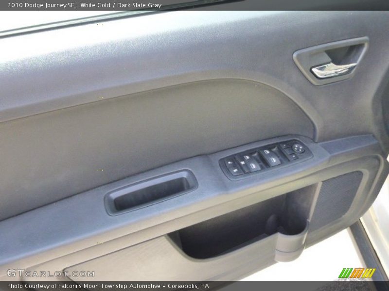 White Gold / Dark Slate Gray 2010 Dodge Journey SE