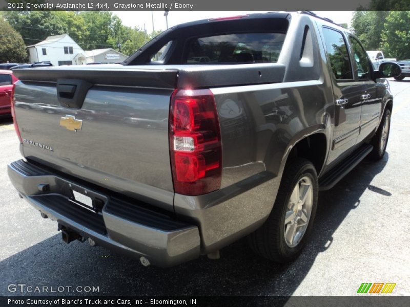 Graystone Metallic / Ebony 2012 Chevrolet Avalanche LS 4x4