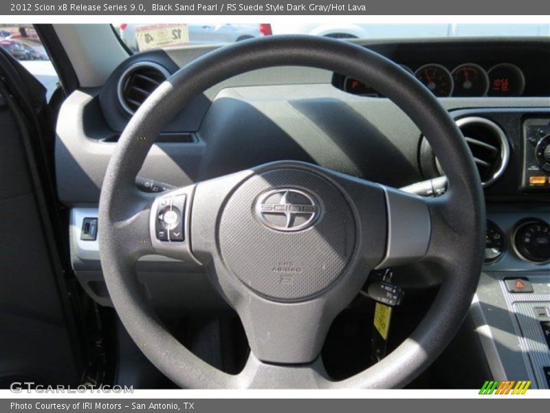 Black Sand Pearl / RS Suede Style Dark Gray/Hot Lava 2012 Scion xB Release Series 9.0