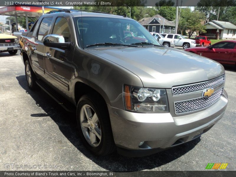 Graystone Metallic / Ebony 2012 Chevrolet Avalanche LS 4x4