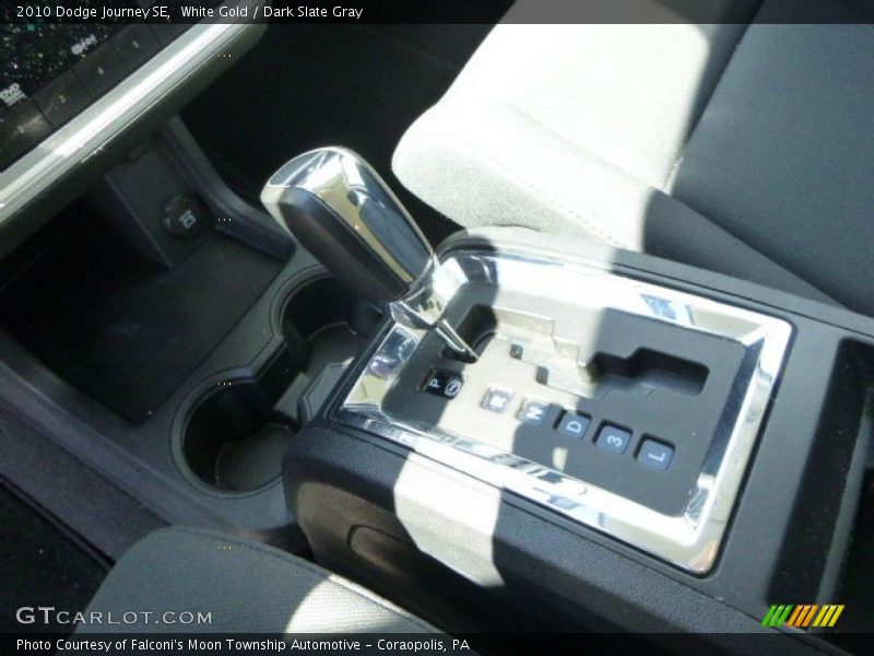 White Gold / Dark Slate Gray 2010 Dodge Journey SE