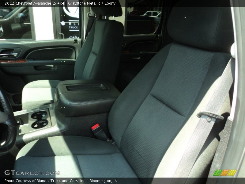 Graystone Metallic / Ebony 2012 Chevrolet Avalanche LS 4x4