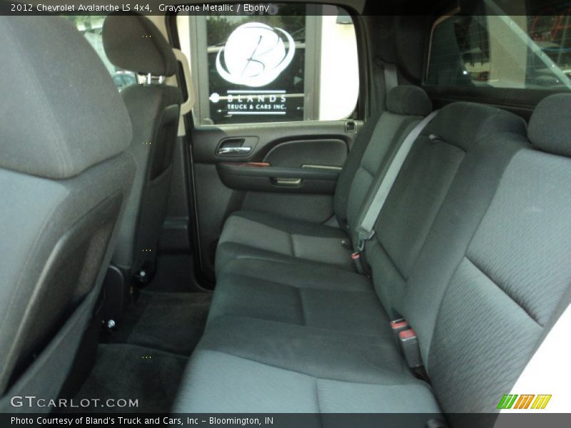 Graystone Metallic / Ebony 2012 Chevrolet Avalanche LS 4x4