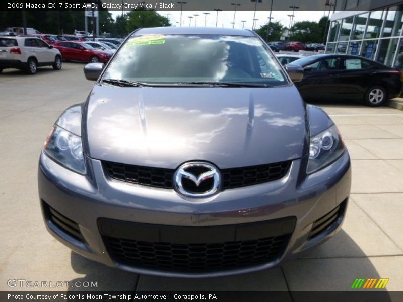 Galaxy Gray Mica / Black 2009 Mazda CX-7 Sport AWD