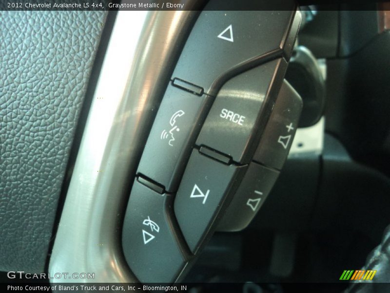 Graystone Metallic / Ebony 2012 Chevrolet Avalanche LS 4x4
