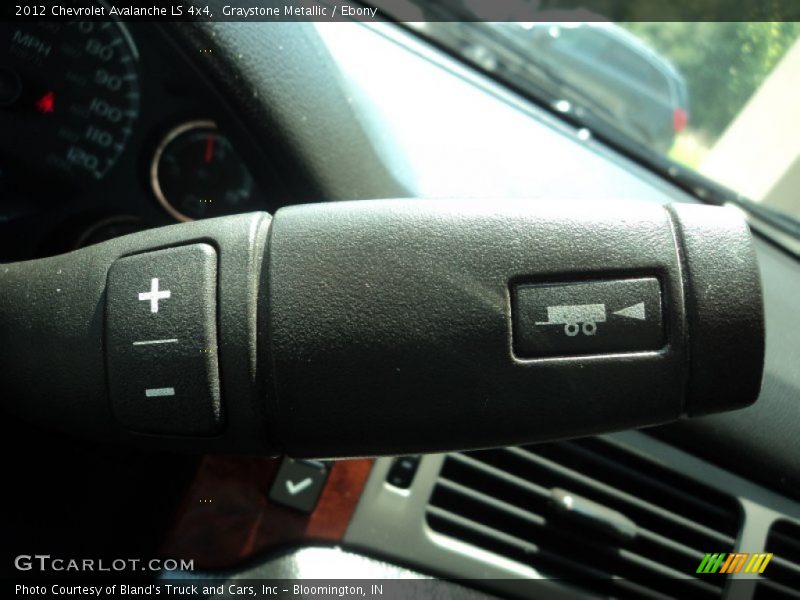 Graystone Metallic / Ebony 2012 Chevrolet Avalanche LS 4x4