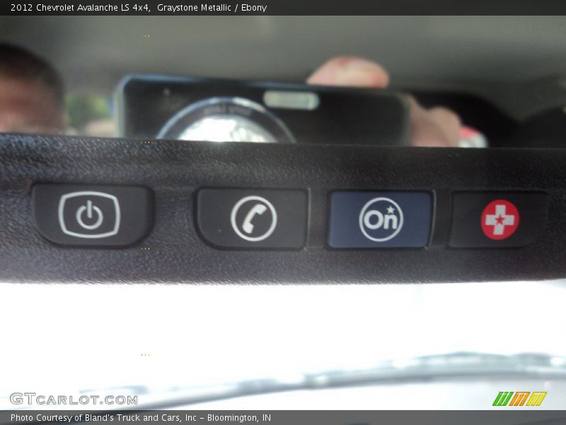 Graystone Metallic / Ebony 2012 Chevrolet Avalanche LS 4x4