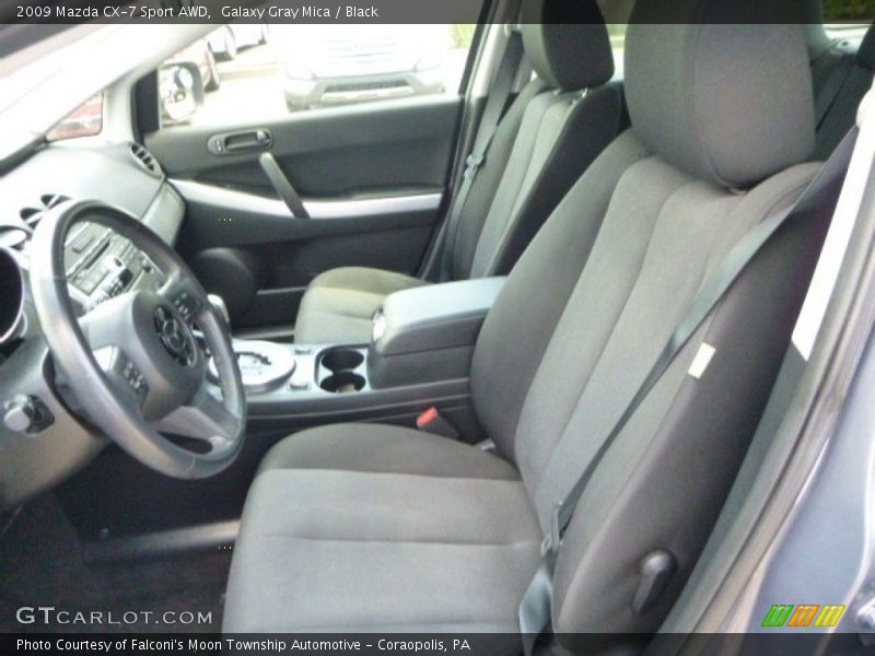 Galaxy Gray Mica / Black 2009 Mazda CX-7 Sport AWD