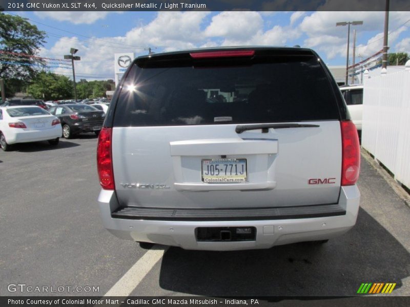 Quicksilver Metallic / Light Titanium 2014 GMC Yukon XL SLT 4x4