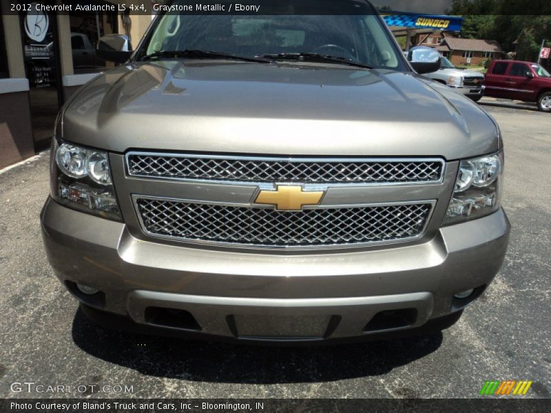 Graystone Metallic / Ebony 2012 Chevrolet Avalanche LS 4x4