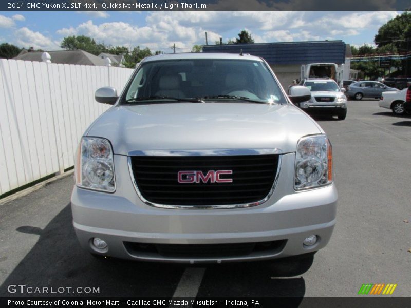 Quicksilver Metallic / Light Titanium 2014 GMC Yukon XL SLT 4x4