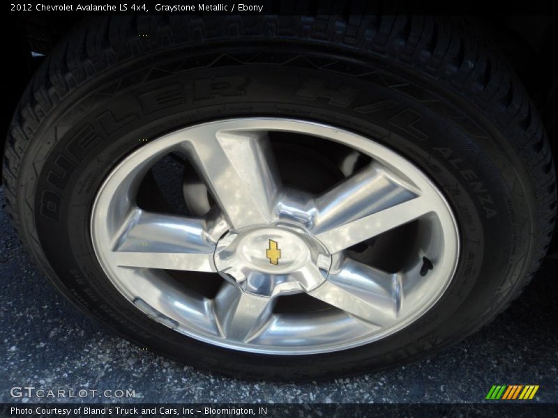 Graystone Metallic / Ebony 2012 Chevrolet Avalanche LS 4x4