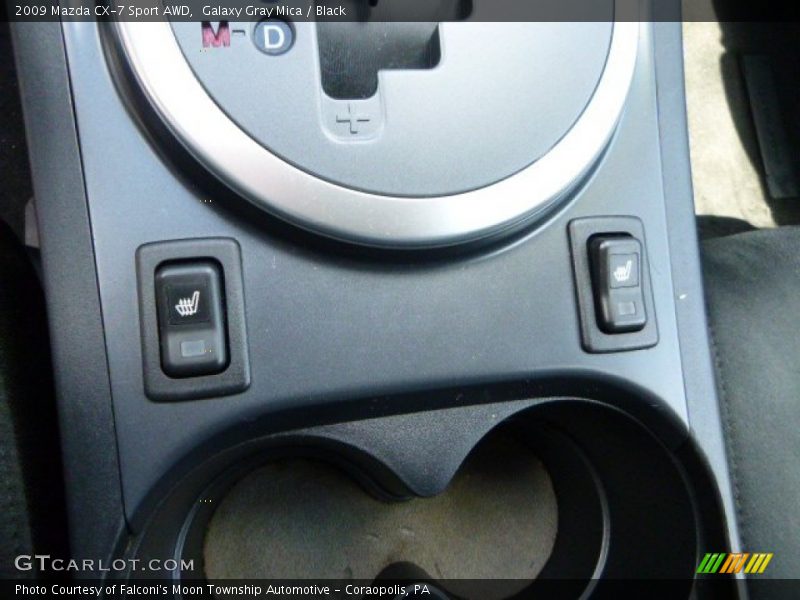 Galaxy Gray Mica / Black 2009 Mazda CX-7 Sport AWD