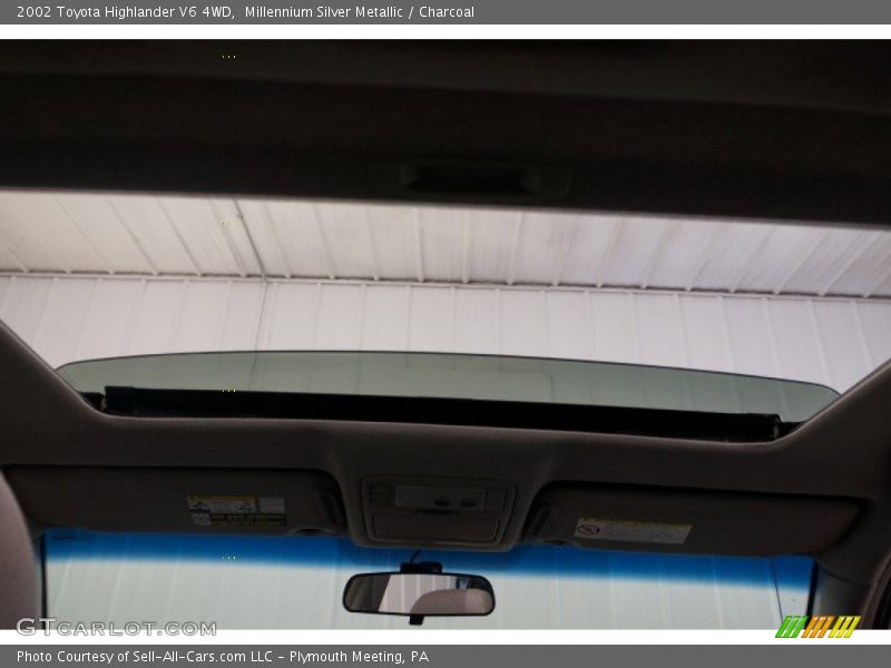 Millennium Silver Metallic / Charcoal 2002 Toyota Highlander V6 4WD
