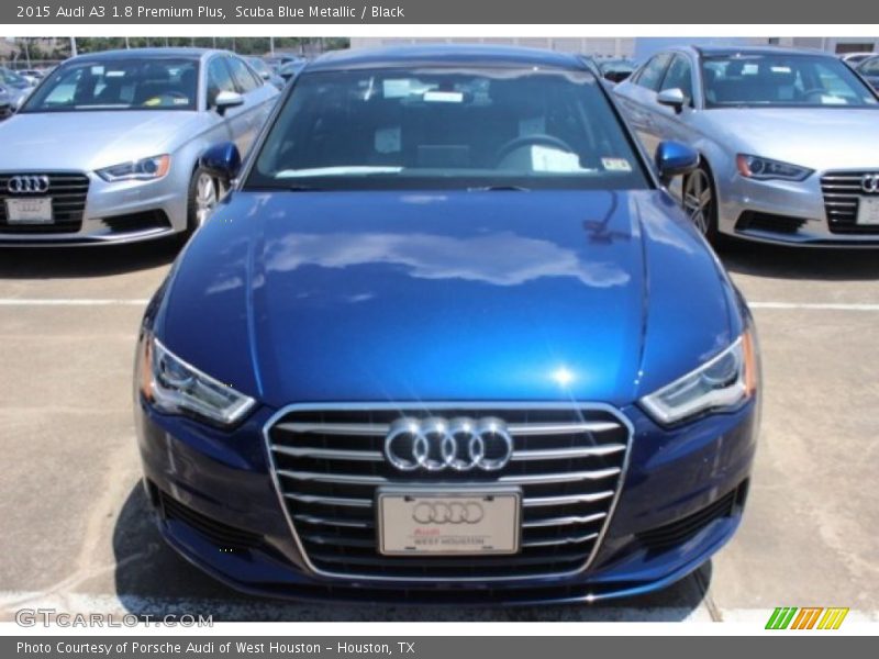 Scuba Blue Metallic / Black 2015 Audi A3 1.8 Premium Plus