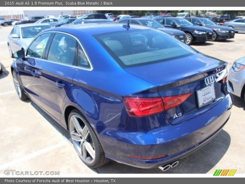 Scuba Blue Metallic / Black 2015 Audi A3 1.8 Premium Plus