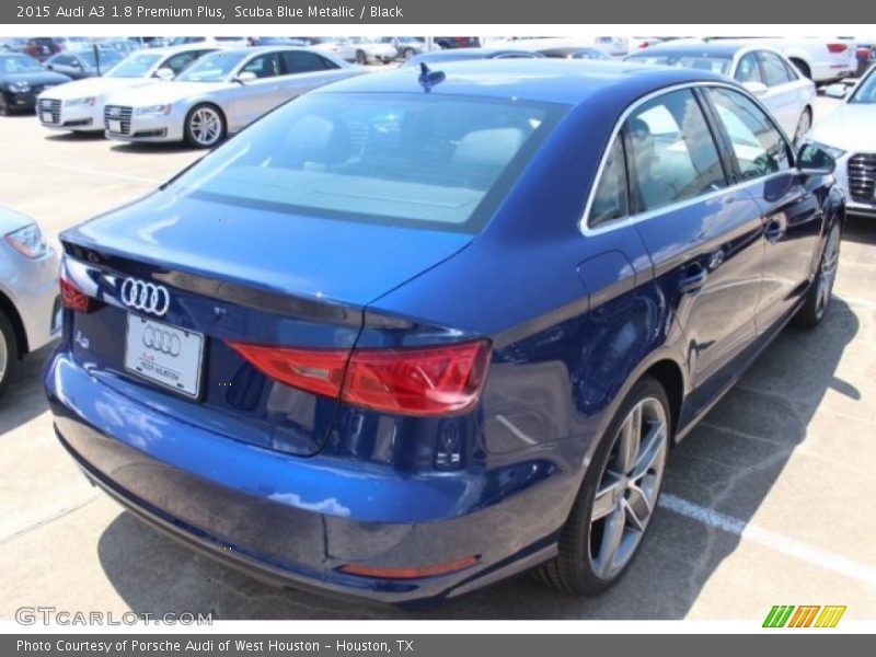 Scuba Blue Metallic / Black 2015 Audi A3 1.8 Premium Plus