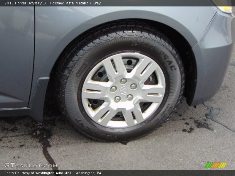 Polished Metal Metallic / Gray 2013 Honda Odyssey LX