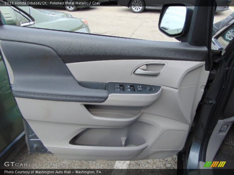 Polished Metal Metallic / Gray 2013 Honda Odyssey LX