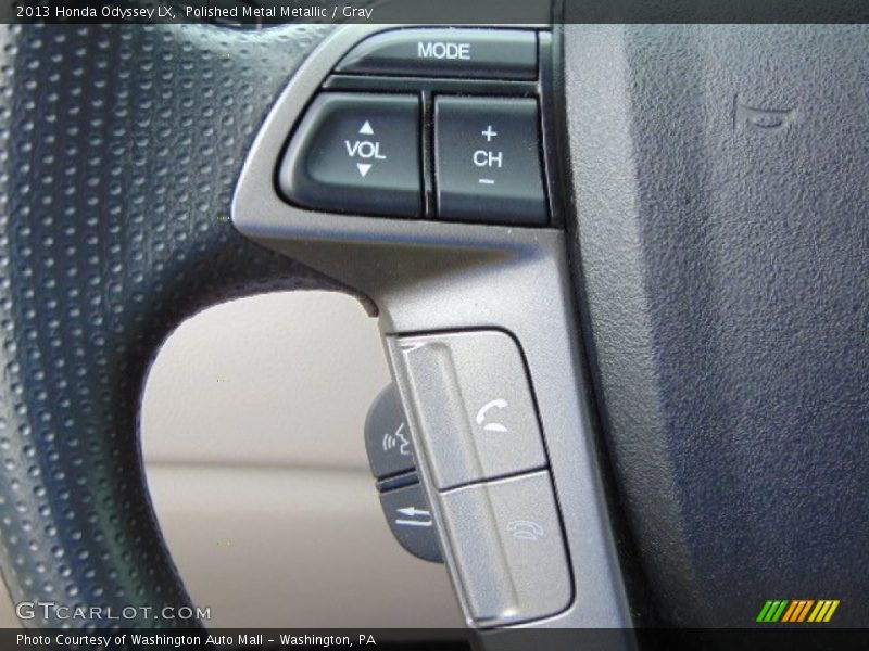 Polished Metal Metallic / Gray 2013 Honda Odyssey LX