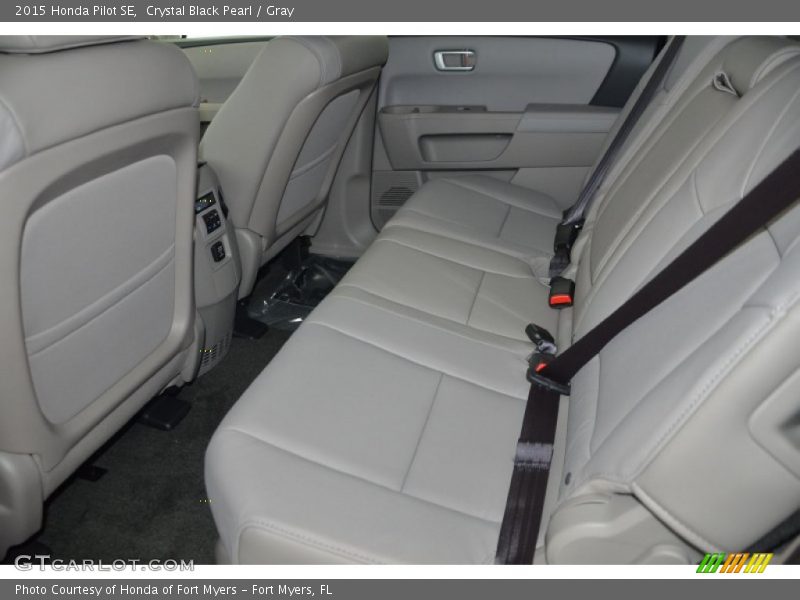 Crystal Black Pearl / Gray 2015 Honda Pilot SE