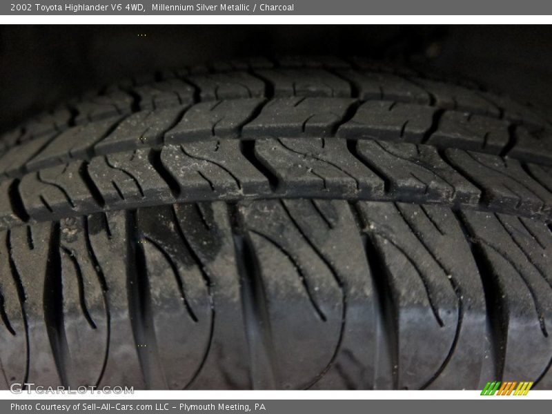Millennium Silver Metallic / Charcoal 2002 Toyota Highlander V6 4WD